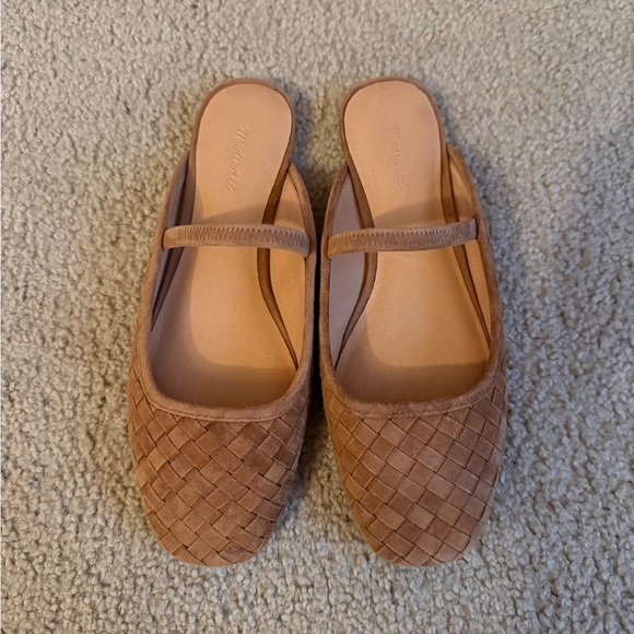 Madewell Shoes - Woven Tan Flats